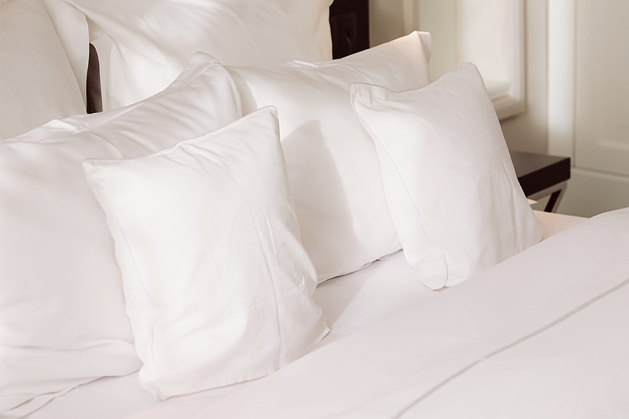 غطاء وسادة من القماش